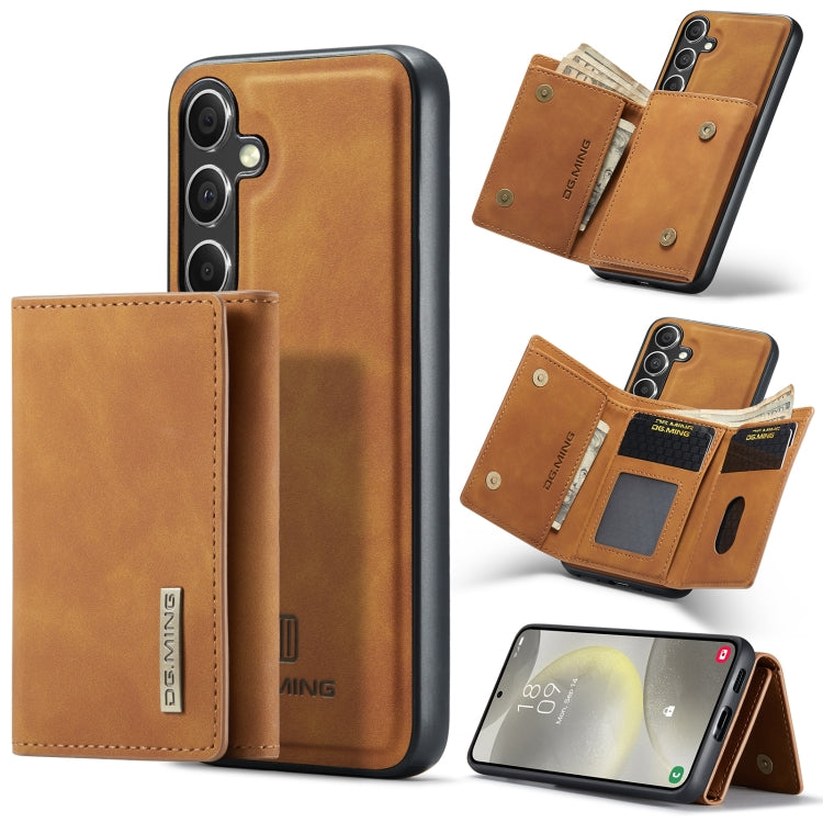 DG.MING M1 Series 3-Fold Multi Card Wallet + Magnetic Phone Case