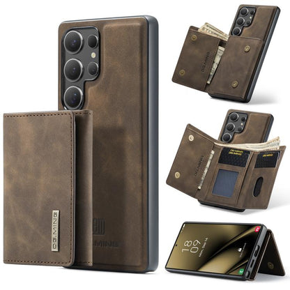 DG.MING M1 Series 3-Fold Multi Card Wallet + Magnetic Phone Case