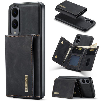 DG.MING M1 Series 3-Fold Multi Card Wallet + Magnetic Phone Case