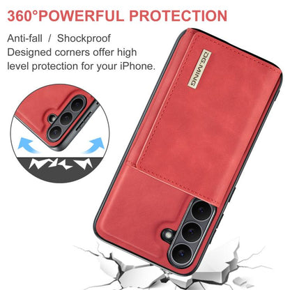 DG.MING M1 Series 3-Fold Multi Card Wallet + Magnetic Phone Case