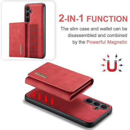 DG.MING M1 Series 3-Fold Multi Card Wallet + Magnetic Phone Case