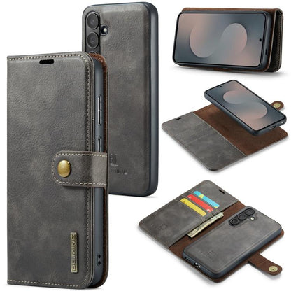 DG.MING Crazy Horse Texture Detachable Magnetic Leather Case