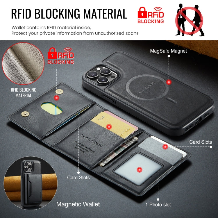 MAGKING K2 Series MagSafe RFID Card Bag Detachable Phone Case