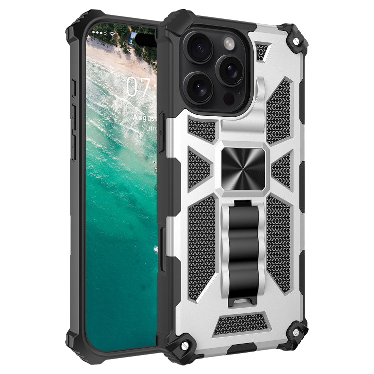 Armor Shockproof TPU + PC Magnetic Phone Case with Holder