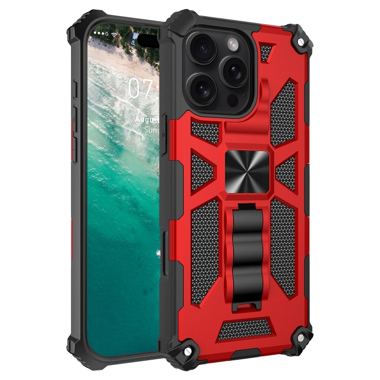 Armor Shockproof TPU + PC Magnetic Phone Case with Holder