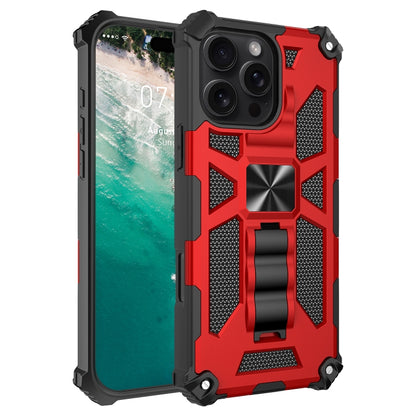 Armor Shockproof TPU + PC Magnetic Phone Case with Holder