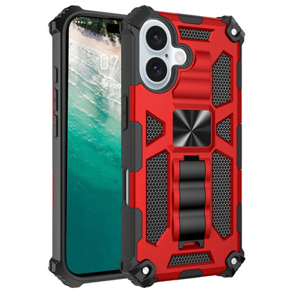 Armor Shockproof TPU + PC Magnetic Phone Case with Holder