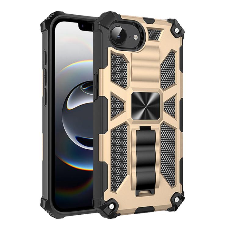 Armor Shockproof TPU + PC Magnetic Phone Case with Holder
