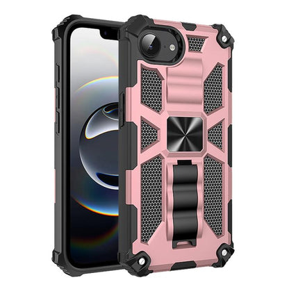 Armor Shockproof TPU + PC Magnetic Phone Case with Holder