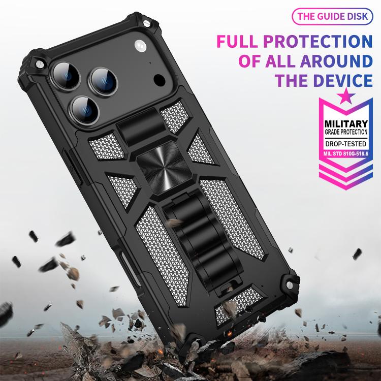 Armor Shockproof TPU + PC Magnetic Phone Case with Holder