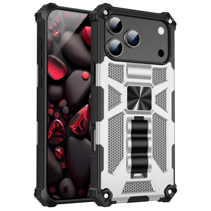 Armor Shockproof TPU + PC Magnetic Phone Case with Holder