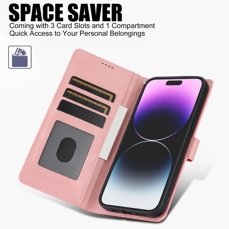 Fantasy Skin-feel Calfskin Texture Leather Phone Case