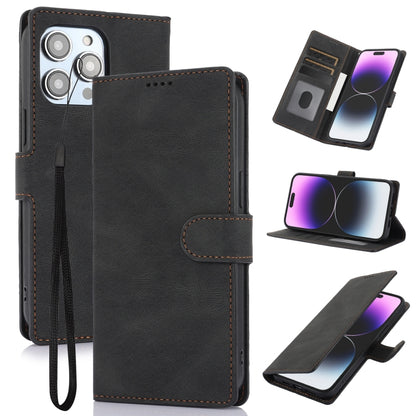 Fantasy Skin-feel Calfskin Texture Leather Phone Case