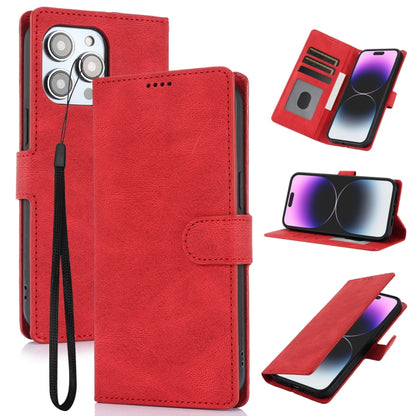 Fantasy Skin-feel Calfskin Texture Leather Phone Case