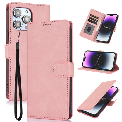 Fantasy Skin-feel Calfskin Texture Leather Phone Case