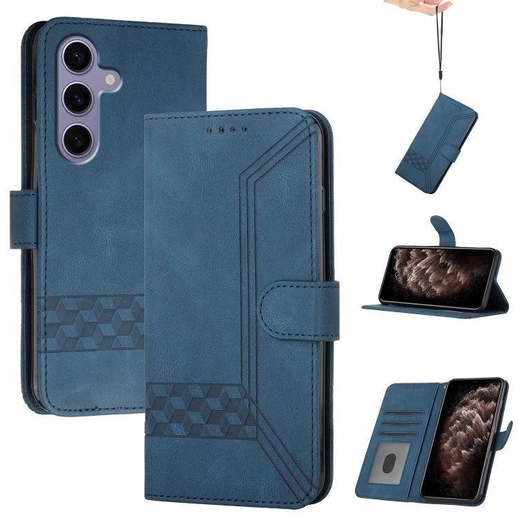 Cubic Skin Feel Flip Leather Phone Case