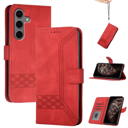 Cubic Skin Feel Flip Leather Phone Case