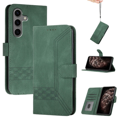 Cubic Skin Feel Flip Leather Phone Case