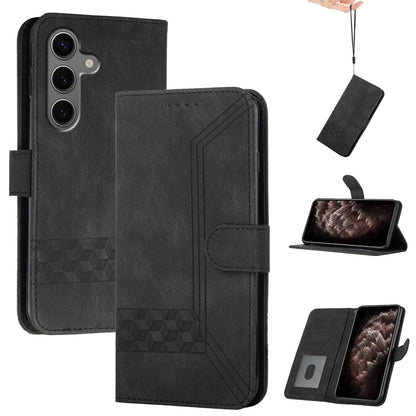 Cubic Skin Feel Flip Leather Phone Case