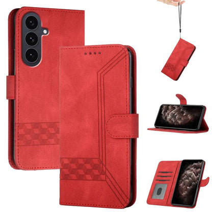 Cubic Skin Feel Flip Leather Phone Case