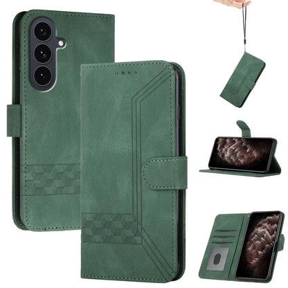 Cubic Skin Feel Flip Leather Phone Case