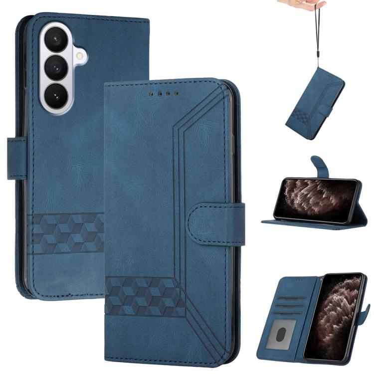 Cubic Skin Feel Flip Leather Phone Case