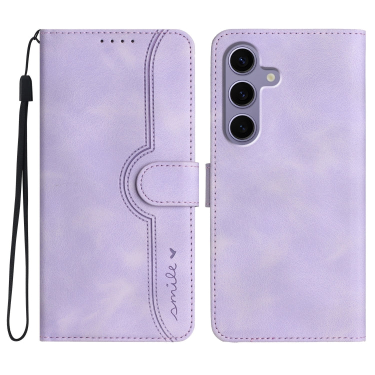 Heart Pattern Skin Feel Leather Phone Case
