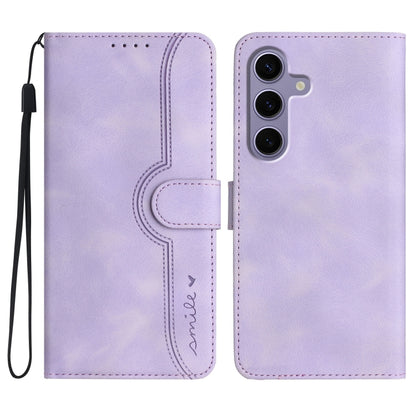 Heart Pattern Skin Feel Leather Phone Case