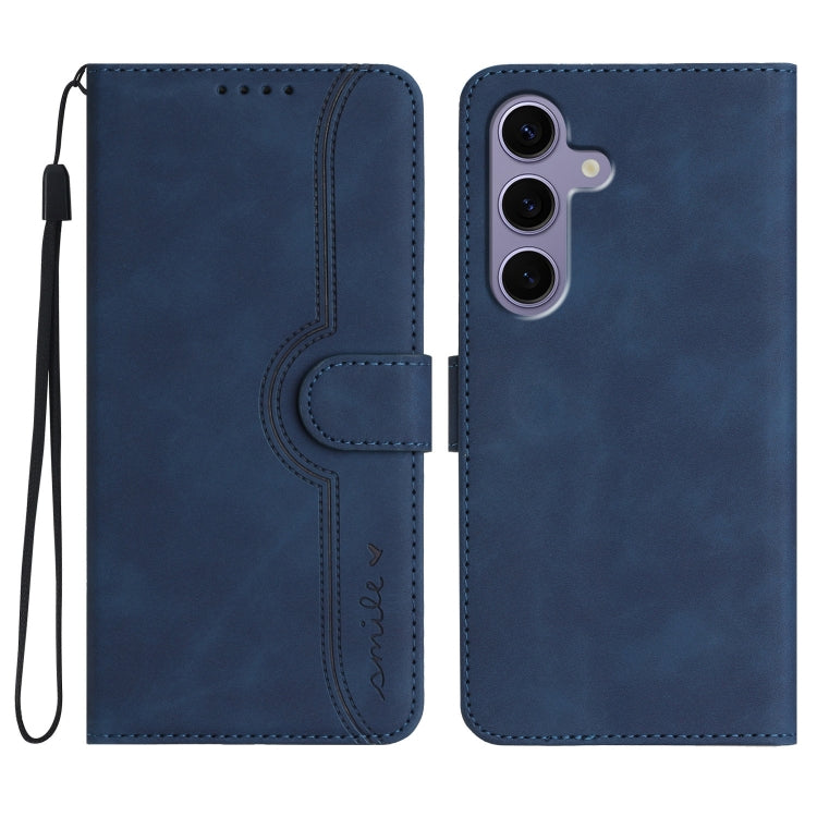 Heart Pattern Skin Feel Leather Phone Case