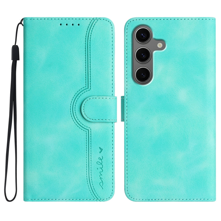 Heart Pattern Skin Feel Leather Phone Case