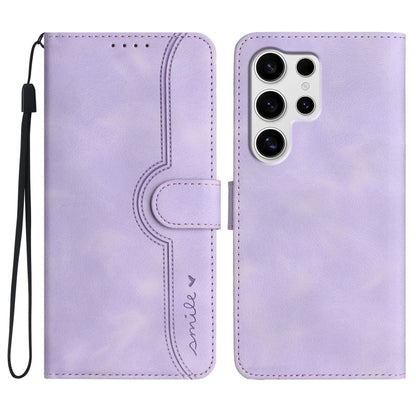 Heart Pattern Skin Feel Leather Phone Case