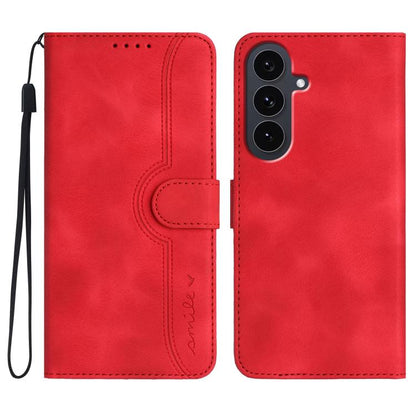 Heart Pattern Skin Feel Leather Phone Case