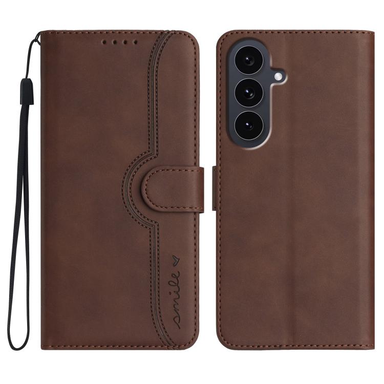 Heart Pattern Skin Feel Leather Phone Case