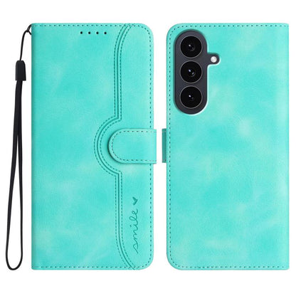 Heart Pattern Skin Feel Leather Phone Case