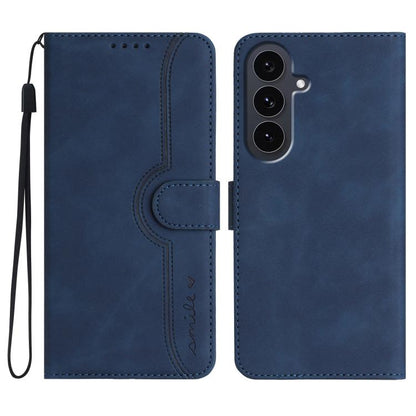 Heart Pattern Skin Feel Leather Phone Case