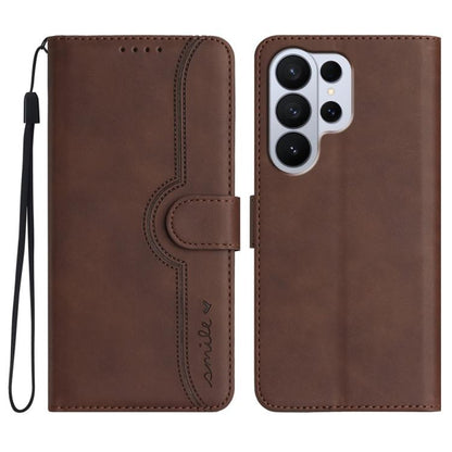 Heart Pattern Skin Feel Leather Phone Case