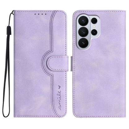 Heart Pattern Skin Feel Leather Phone Case