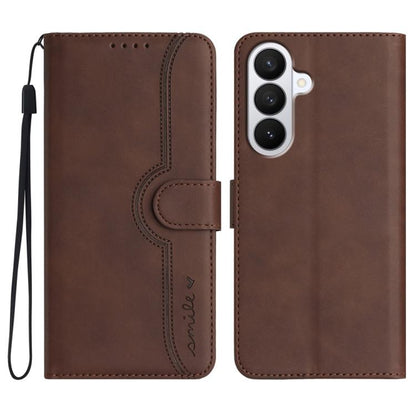 Heart Pattern Skin Feel Leather Phone Case
