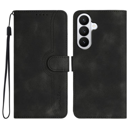 Heart Pattern Skin Feel Leather Phone Case