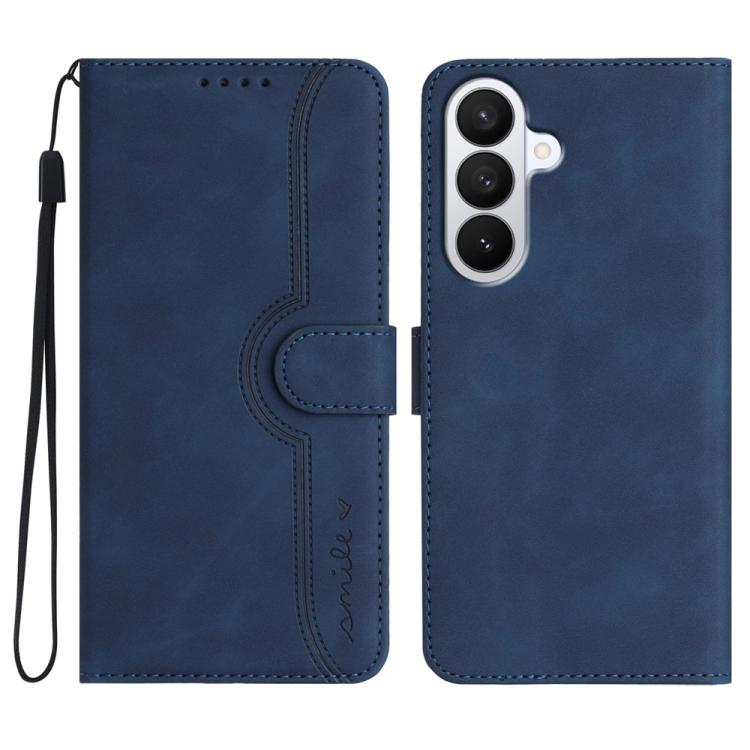 Heart Pattern Skin Feel Leather Phone Case