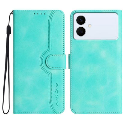 Heart Pattern Skin Feel Leather Phone Case