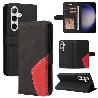 Dual-color Splicing Flip Leather Phone Case