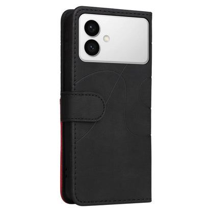 Dual-color Splicing Flip Leather Phone Case