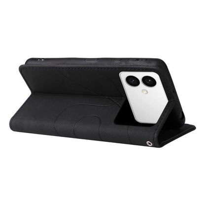 Dual-color Splicing Flip Leather Phone Case