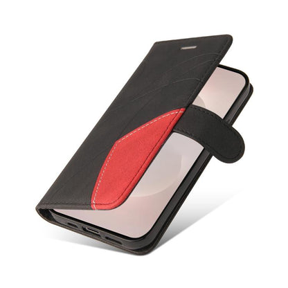 Dual-color Splicing Flip Leather Phone Case