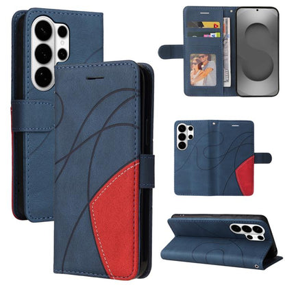 Dual-color Splicing Flip Leather Phone Case