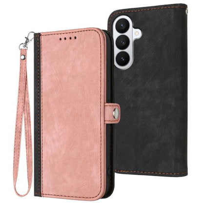 Side Buckle Double Fold Hand Strap Leather Phone Case