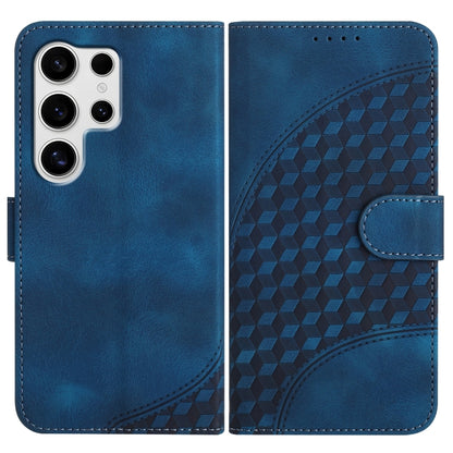 Elephant Head Embossed Phone Leather Case with Lanyard