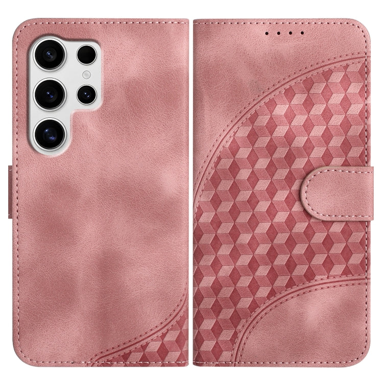 Elephant Head Embossed Phone Leather Case with Lanyard