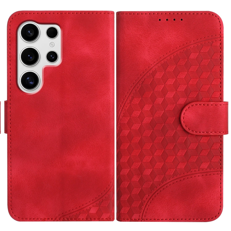 Elephant Head Embossed Phone Leather Case with Lanyard